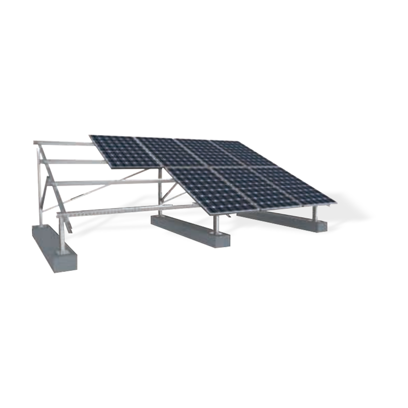 C-type steel photovoltaic mounting system for ground photovoltaic power station