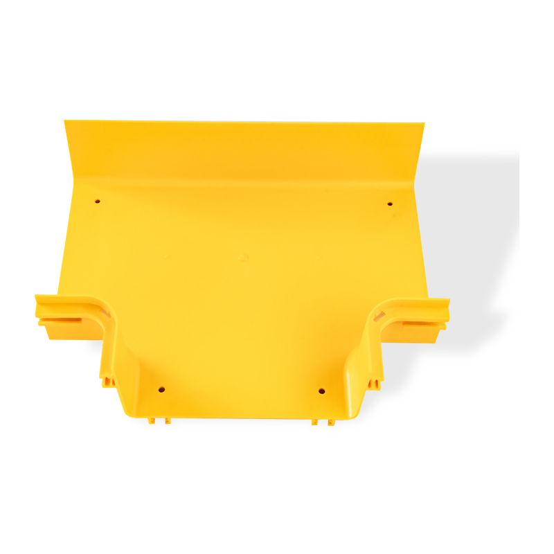UL94 FV-0 standard flame-retardant PVC horizontal tee for Fiber cable tray